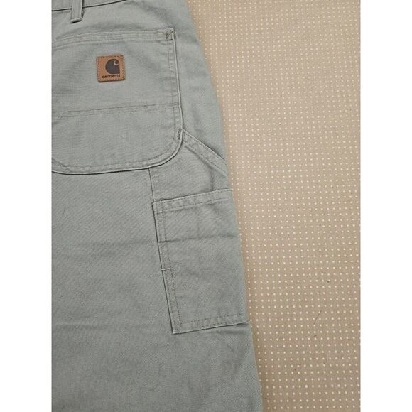 Carhartt Carpenter Shorts 40 Tan  B25 DES - Picture 3 of 11